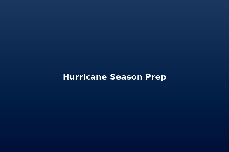Hurricane Season Water Damage Prep: A Brevard County Homeowner's Complete Guide